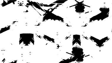 Soyut grunge arkaplanı. Monokrom dokusu. Siyah ve beyaz desenli arkaplan