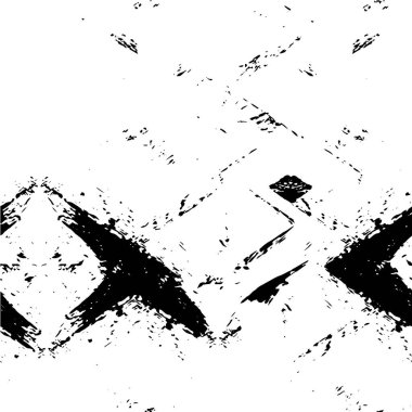 Soyut grunge arkaplanı. Monokrom dokusu. Siyah ve beyaz desenli arkaplan