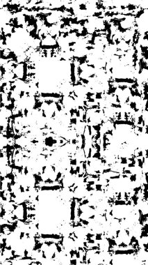 Soyut grunge arkaplanı. Monokrom dokusu. Siyah ve beyaz desenli arkaplan