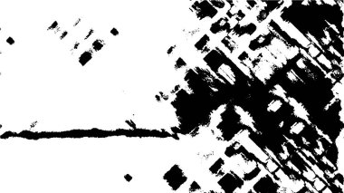 Soyut grunge arkaplanı. Monokrom dokusu. Siyah ve beyaz desenli arkaplan