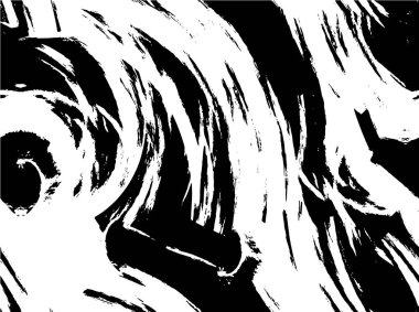 Soyut grunge arkaplanı. Monokrom dokusu. Siyah ve beyaz desenli arkaplan