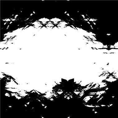 Soyut grunge arkaplanı. Monokrom dokusu. Siyah ve beyaz desenli arkaplan