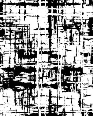 Soyut grunge arkaplanı. Monokrom dokusu. Siyah ve beyaz desenli arkaplan