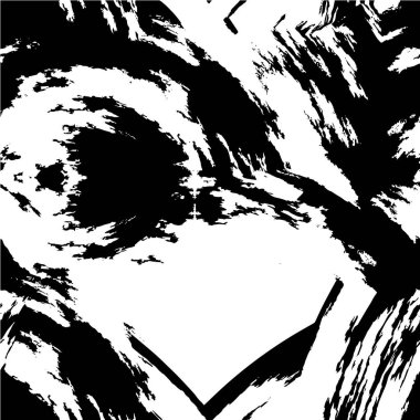 Soyut grunge arkaplanı. Monokrom dokusu. Siyah ve beyaz desenli arkaplan