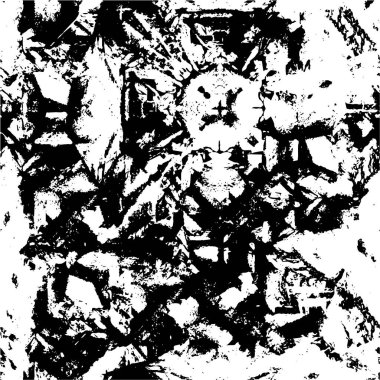 Soyut grunge arkaplanı. Monokrom dokusu. Siyah ve beyaz desenli arkaplan