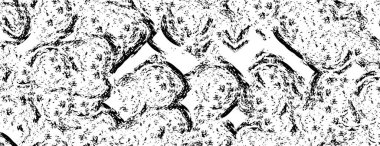 Soyut grunge arkaplanı. Monokrom dokusu. Siyah ve beyaz desenli arkaplan