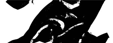 Soyut grunge arkaplanı. Monokrom dokusu. Siyah ve beyaz desenli arkaplan