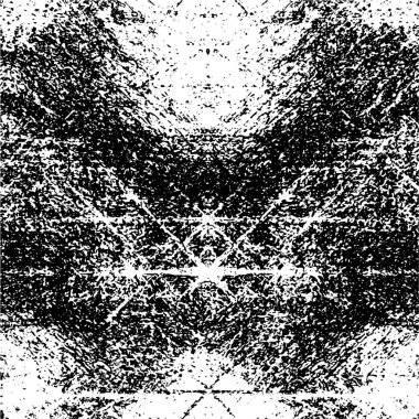Soyut grunge arkaplanı. Monokrom dokusu. Siyah ve beyaz desenli arkaplan