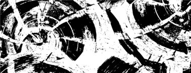 Soyut grunge arkaplanı. Monokrom dokusu. Siyah ve beyaz desenli arkaplan