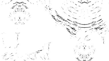 Soyut grunge arkaplanı. Monokrom dokusu. Siyah ve beyaz desenli arkaplan