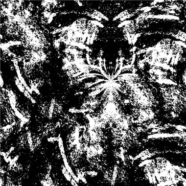 Soyut grunge arkaplanı. Monokrom dokusu. Siyah ve beyaz desenli arkaplan