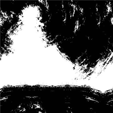 Soyut grunge arkaplanı. Monokrom dokusu. Siyah ve beyaz desenli arkaplan