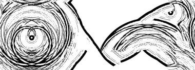 Soyut grunge arkaplanı. Monokrom dokusu. Siyah ve beyaz desenli arkaplan