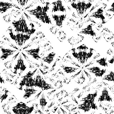 Soyut grunge arkaplanı. Monokrom dokusu. Siyah ve beyaz desenli arkaplan