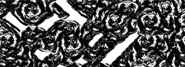 Soyut grunge arkaplanı. Monokrom dokusu. Siyah ve beyaz desenli arkaplan