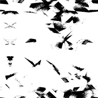 Soyut grunge arkaplanı. Monokrom dokusu. Siyah ve beyaz desenli arkaplan