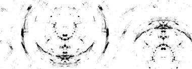 soyut dizaynlı yaratıcı siyah beyaz desen           