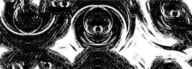 siyah ve beyaz grunge soyut desenli arkaplan            