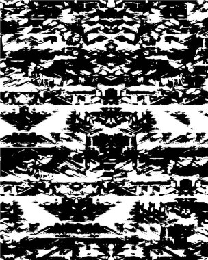 siyah ve beyaz grunge soyut desenli arkaplan            