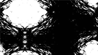 soyut dizaynlı yaratıcı siyah beyaz desen           