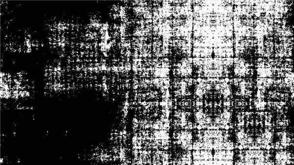 проблемный фон в черно-белой текстуре с точками и пятнами, царапинами и линиями. абстрактная векторная иллюстрация.        