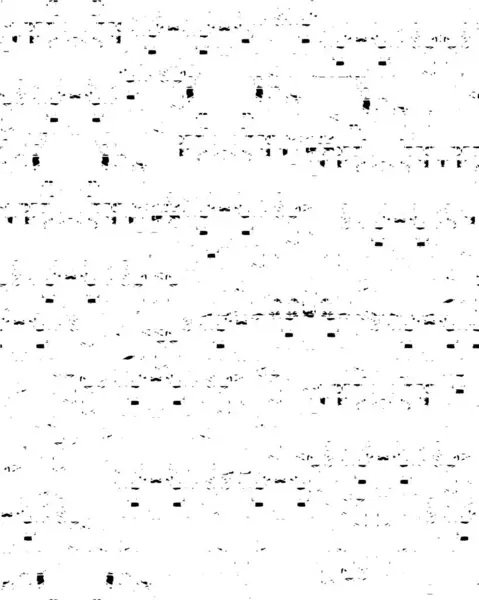 点や斑点 傷や線で黒と白のテクスチャで苦しめられた背景 抽象ベクトルイラスト — ストックベクタ