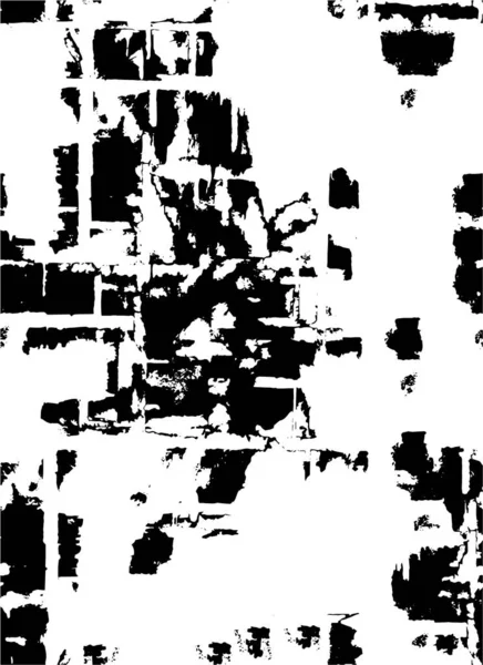 Abstrait Vieux Fond Vintage Grunge Noir Blanc — Image vectorielle
