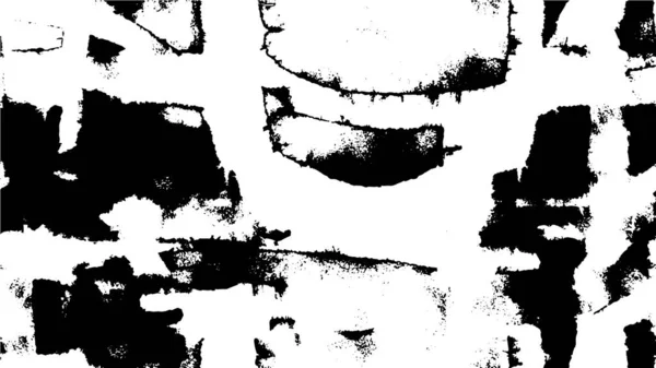 Abstracte Oude Grunge Vintage Achtergrond Zwart Wit — Stockvector