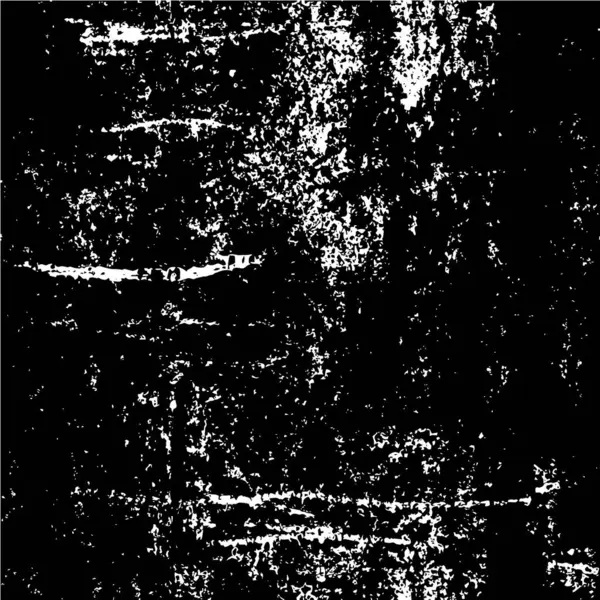 Черно Белый Текстурированный Рисунок Абстрактный Фон — стоковый вектор