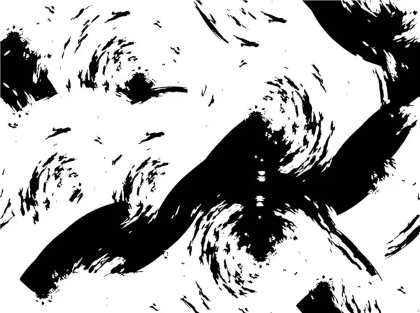 Черный Белый Абстрактный Фон Гранжа — стоковый вектор