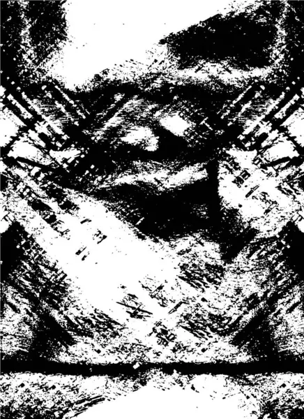 Černá Bílá Grunge Abstraktní Pozadí — Stockový vektor