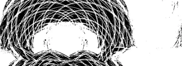 Fondo Texturizado Abstracto Grunge Blanco Negro — Vector de stock