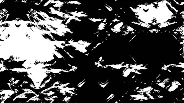 抽象的なデザインの創造的な黒と白のパターン — ストックベクタ