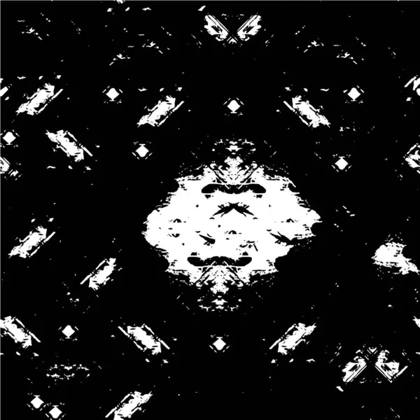 Abstrakcyjny Grunge Tekstury Czarno Białego Tła — Wektor stockowy