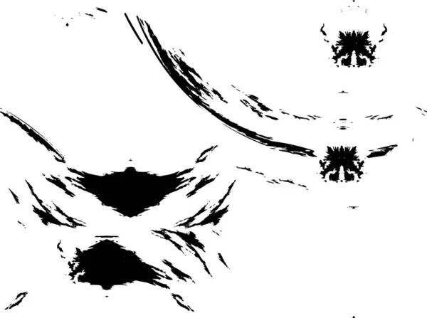 Abstraktní Grunge Textura Černobílé Pozadí — Stockový vektor