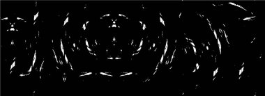 Abstract black and white vector background. Monochrome vintage surface with dirty pattern in cracks, spots, dots