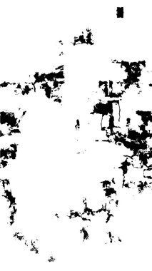 Abstract black and white vector background. Monochrome vintage surface with dirty pattern in cracks, spots, dots