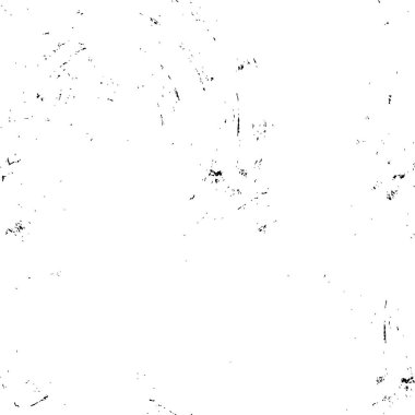 Abstract black and white vector background. Monochrome vintage surface with dirty pattern in cracks, spots, dots