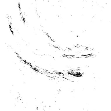 Abstract black and white vector background. Monochrome vintage surface with dirty pattern in cracks, spots, dots