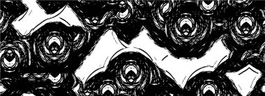 Vektör grunge dokusu. Metnin ya da resmin için boş olan eski kağıt.