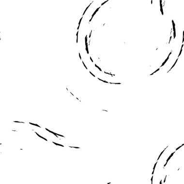 Sert siyah-beyaz dokular. Grunge 'un geçmişi. Soyut doku etkisi. Vektör İllüstrasyonu.