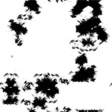 Sert siyah-beyaz dokular. Grunge 'un geçmişi. Soyut doku etkisi. Vektör İllüstrasyonu.