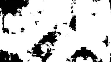 Sert siyah-beyaz dokular. Grunge 'un geçmişi. Soyut doku etkisi. Vektör İllüstrasyonu.