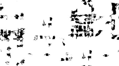 Sert siyah-beyaz dokular. Grunge 'un geçmişi. Soyut doku etkisi. Vektör İllüstrasyonu.