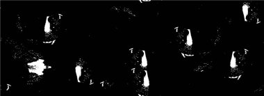 Sert siyah-beyaz dokular. Grunge 'un geçmişi. Soyut doku etkisi. Vektör İllüstrasyonu.