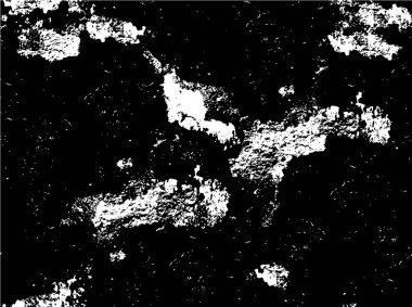 Sert siyah-beyaz dokular. Grunge 'un geçmişi. Soyut doku etkisi. Vektör İllüstrasyonu.