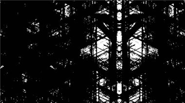 soyut siyah ve beyaz kaba doku, vektör illüstrasyonu