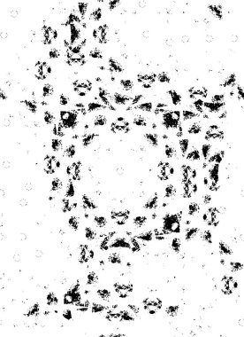 soyut siyah ve beyaz kaba doku, vektör illüstrasyonu