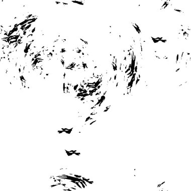 soyut siyah ve beyaz kaba doku, vektör illüstrasyonu