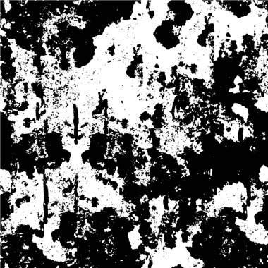 Kaba monokrom desen çizimi. Grunge 'un geçmişi. Soyut doku efekti.